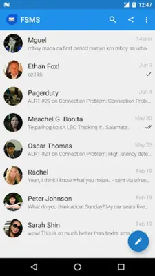 F SMS Libre Text Philippines android App screenshot 3